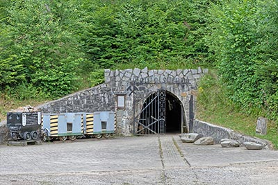 Eingang zum  Besuchsbergwerk Teufelsgrund