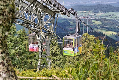 Seilbahnfahrt auf den Schauinsland